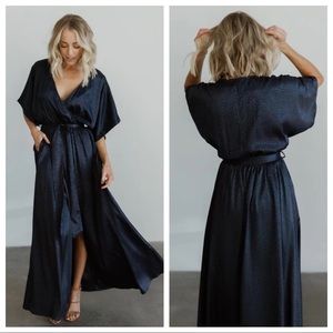 Savannah Print Kimono Maxi